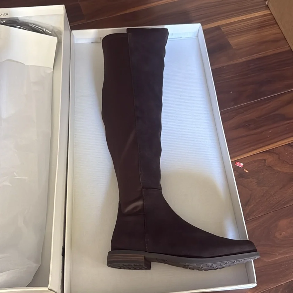 Blondo Brown Layne Waterproof Over the Knee Boot size 6